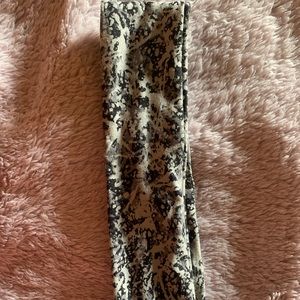 GUC Lululemon headband, Gray & black pattern